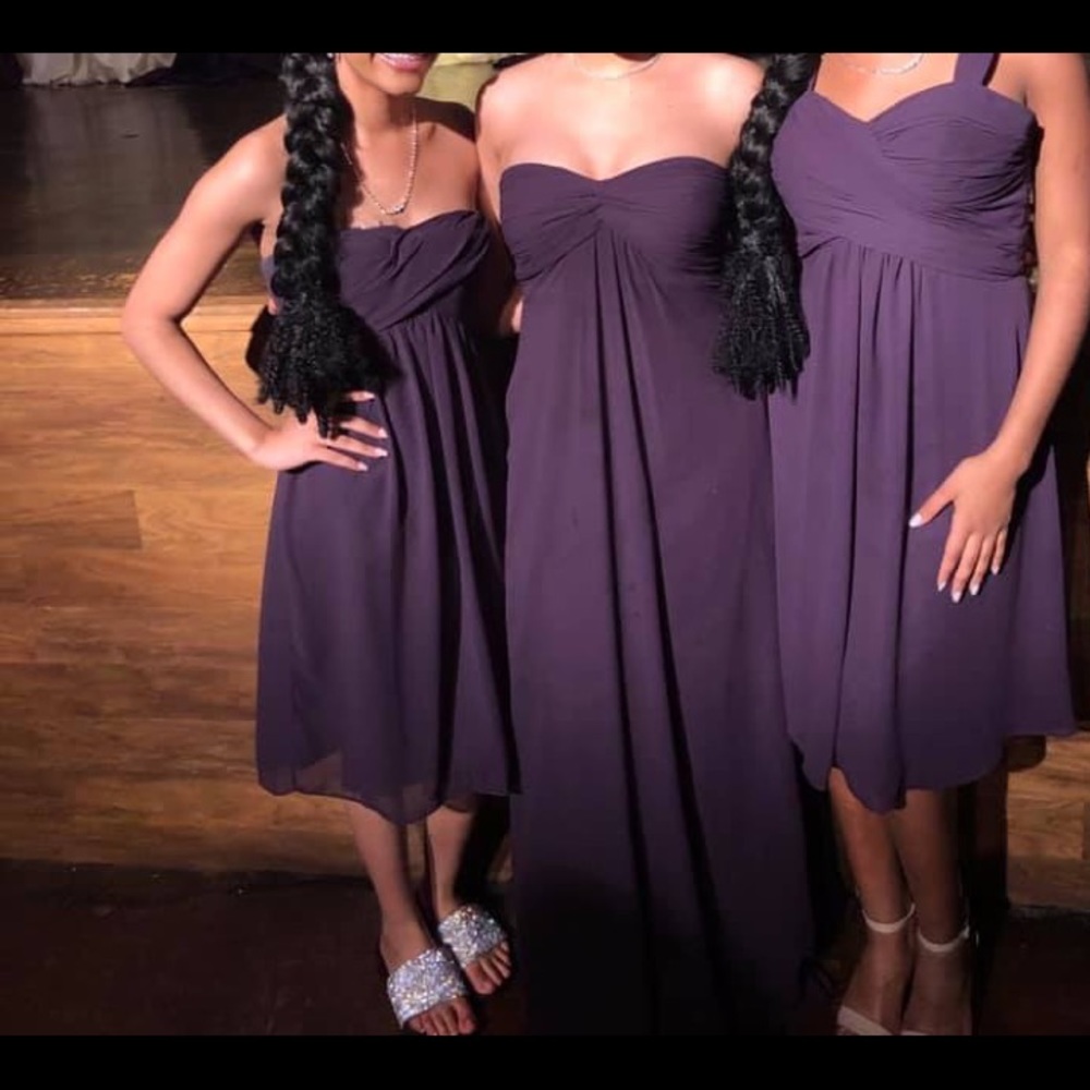 Bill levkoff Plum dress